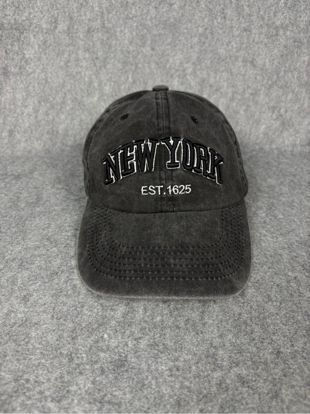 New York City EST 1625 Embroidered Washed Dad Hat